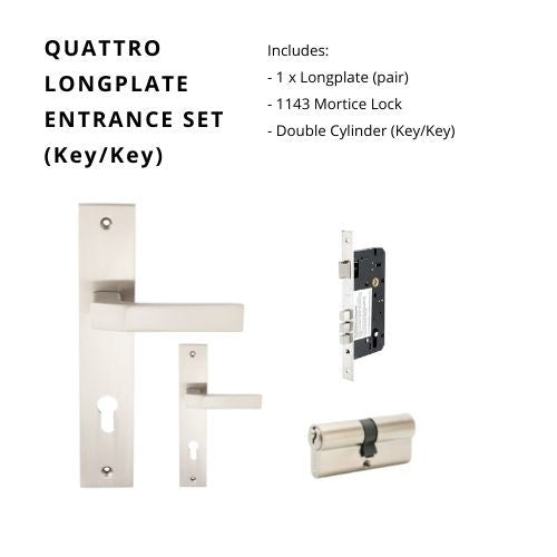 Quattro Longplate Handle