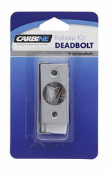 Universal Deadbolt Rebate Kit - Stainless Steel