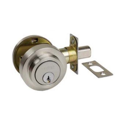 Round Slimline Deadbolt by Zanda