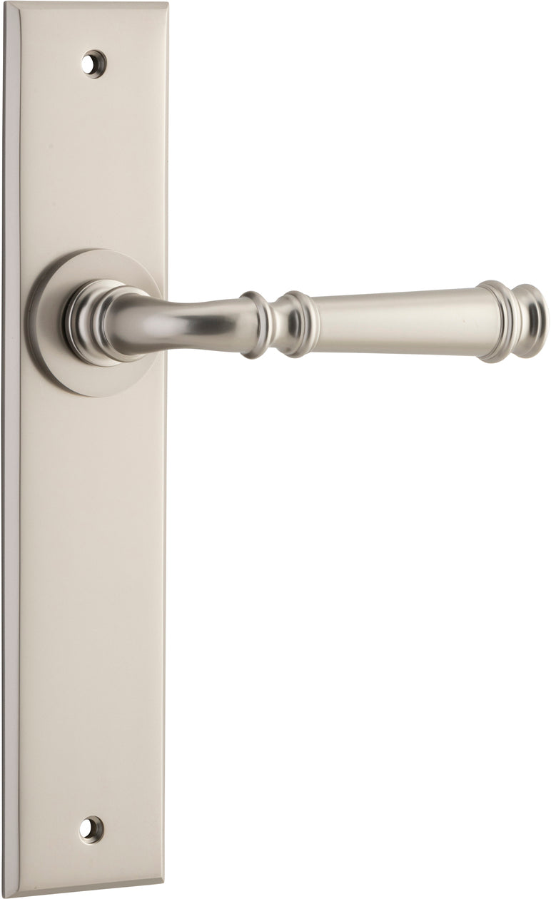 Verona Lever - Chamfered Backplate By Iver