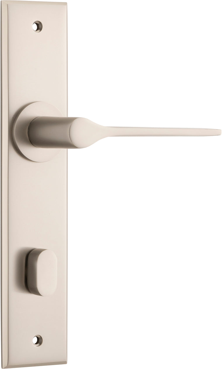 Como Lever - Chamfered Backplate By Iver