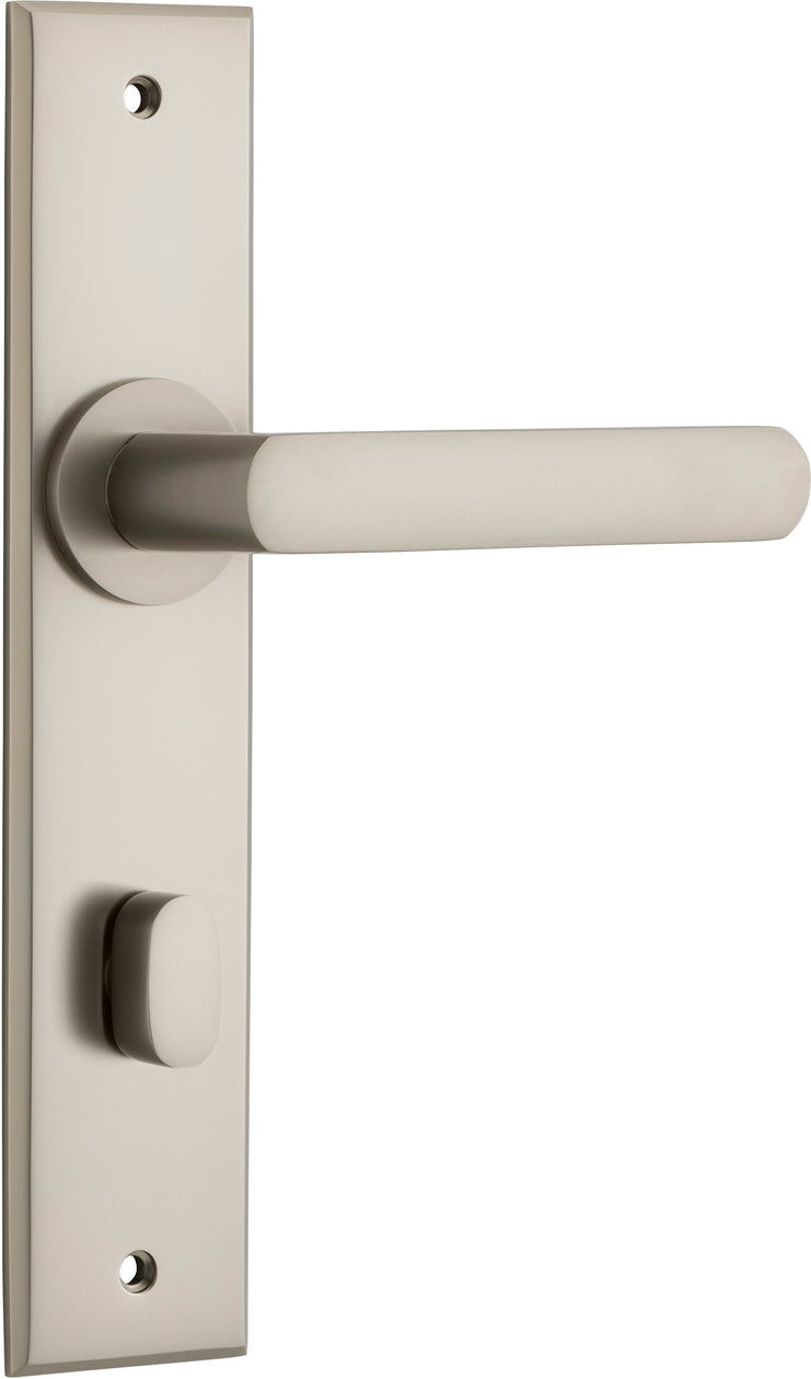 Osaka Lever - Chamfered Backplate By Iver