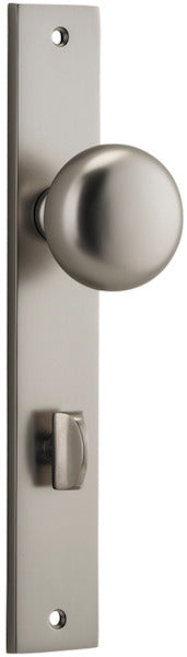 Cambridge Knob - Rectangular Backplate by Iver