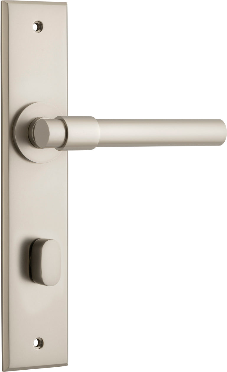 Helsinki Lever - Chamfered Backplate By Iver