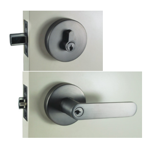 Nidus Spring Brushed Nickel Locking Combination Set