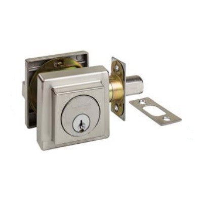 Square Slimline Deadbolt by Zanda