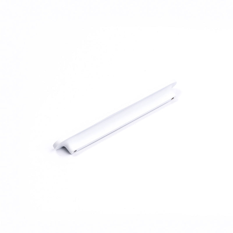 White Oval Profile Cabinet Pull - Imogen - Manovella