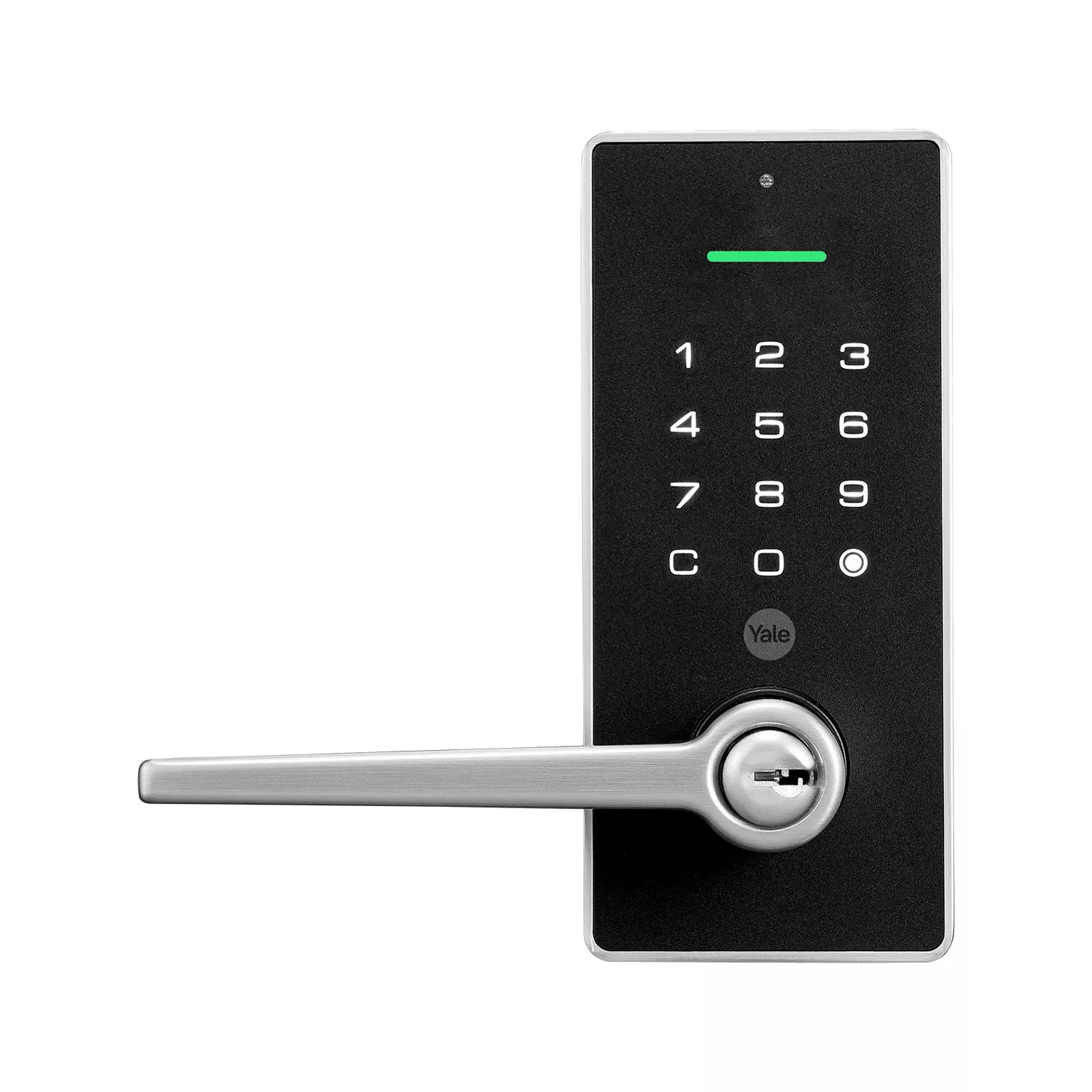 Yale Libi™ Digital Lever Keyed - Satin Nickel