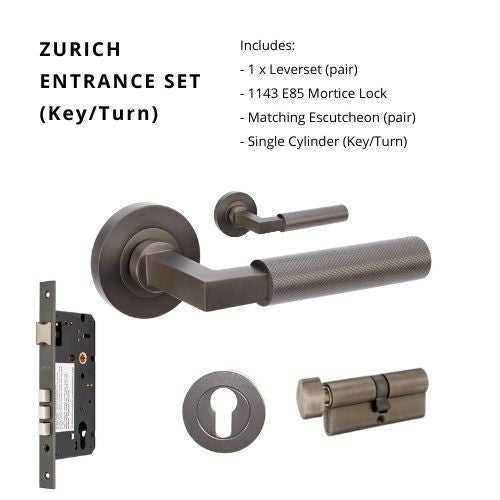 Zurich By Zanda - Graphite Nickel