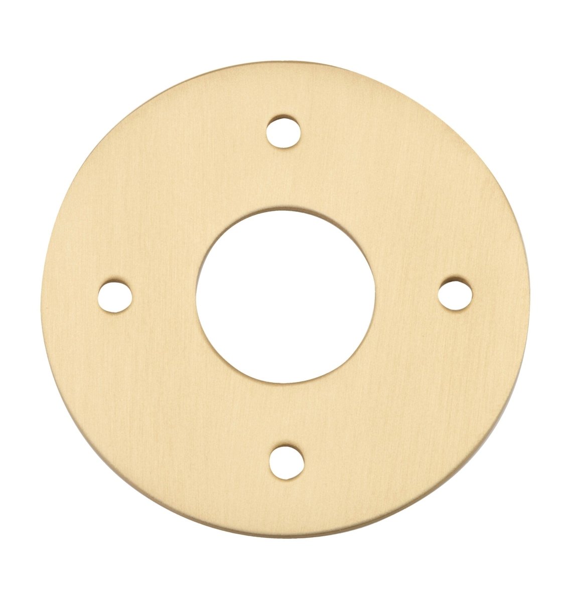 Adaptor Plate (Pair) - Round & Square Rose - Entry Point - Iver - Brushed Gold PVD - Adaptor Plates