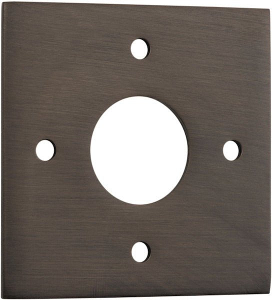 Adaptor Plate (Pair) - Round & Square Rose - Entry Point - Iver - Signature Brass - Adaptor Plates