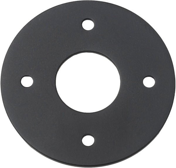 Adaptor Plate (Pair) - Round & Square Rose - Entry Point - Iver - Matt Black - Adaptor Plates