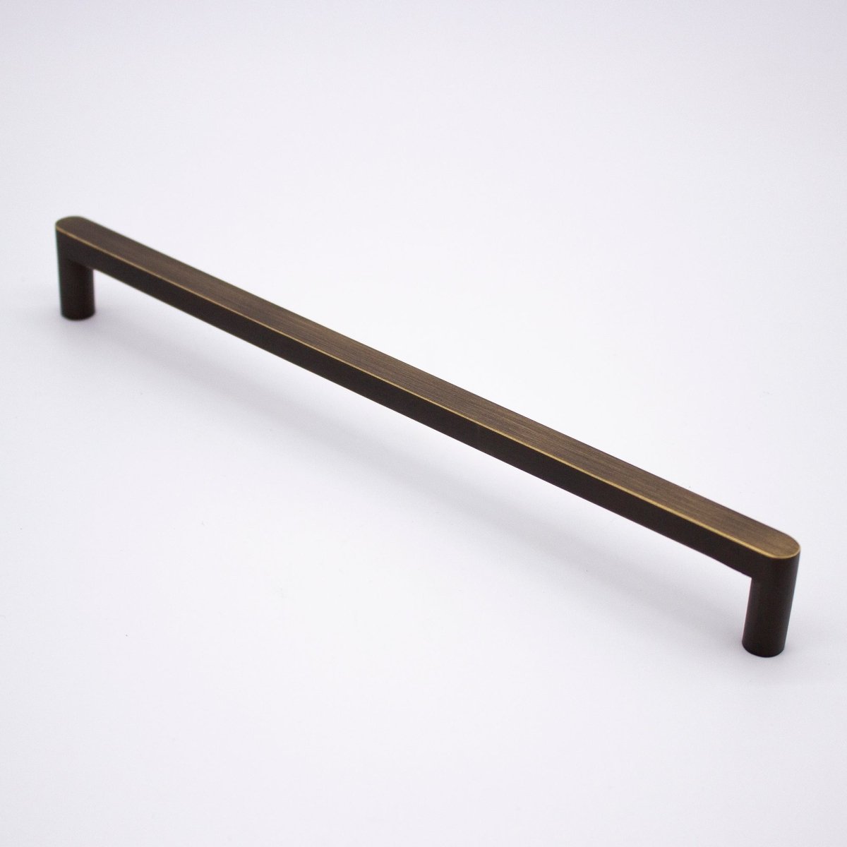 Aged Brass Straight Profile Cabinet Pull - Clio - Manovella - Entry - Point - CABCLI235AG - Manovella