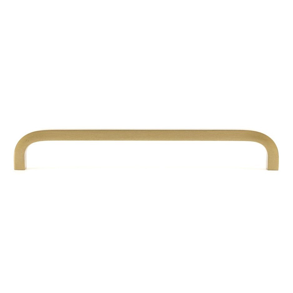 Atticus Brass Cabinetry Handle - Little Swagger - Entry - Point - Atticus - SB - 192 - Little Swagger