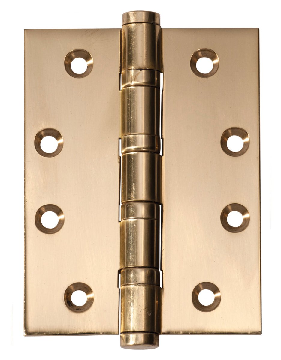 Ball Bearing Hinges (Single) - Entry Point - Iver - Polished Brass - Hinges