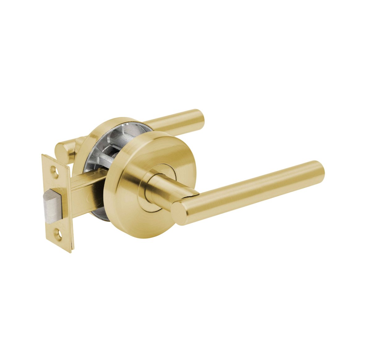 Baxter Large Rose – Satin Brass By Zanda - Entry - Point - 9140.SB - Zanda