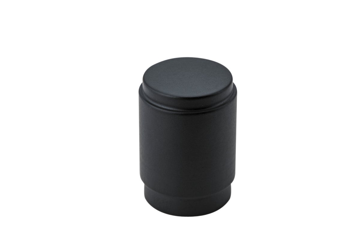 Berlin Cabinet Knob - Entry Point - Iver - Matt Black - Cupboard Knobs