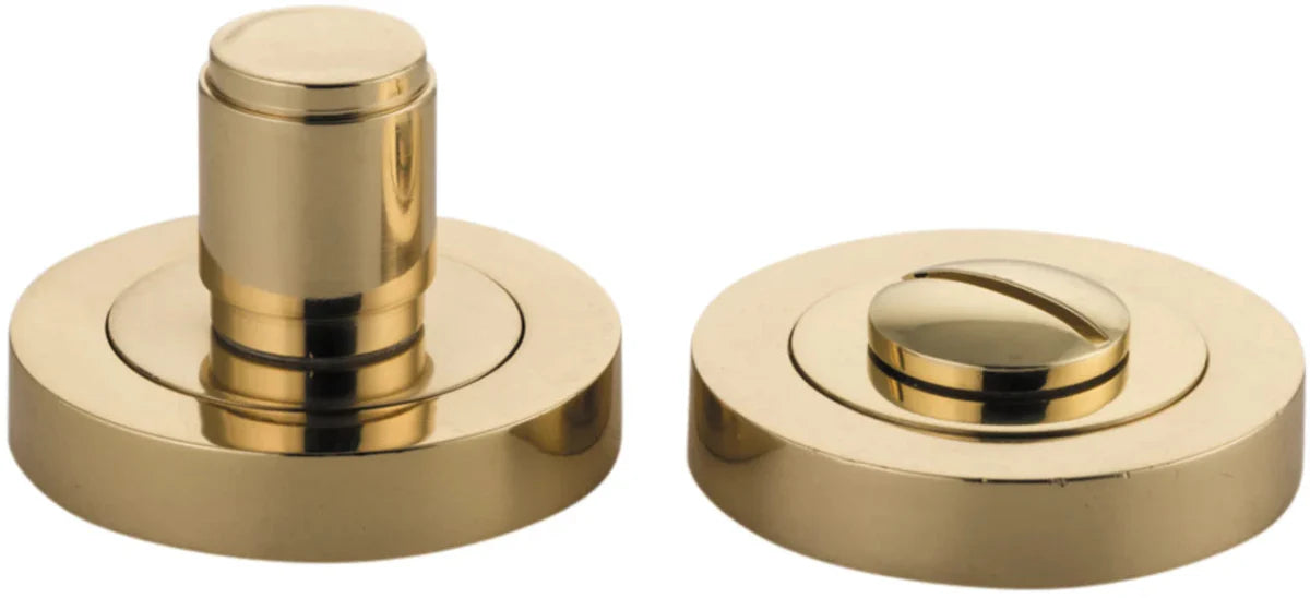 Berlin Privacy Turn - Round - Entry Point - Iver - Polished Brass - 