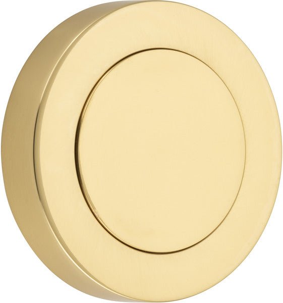 Blank Rose Escutcheon - Round - Entry Point - Iver - Polished Brass - Escutcheons