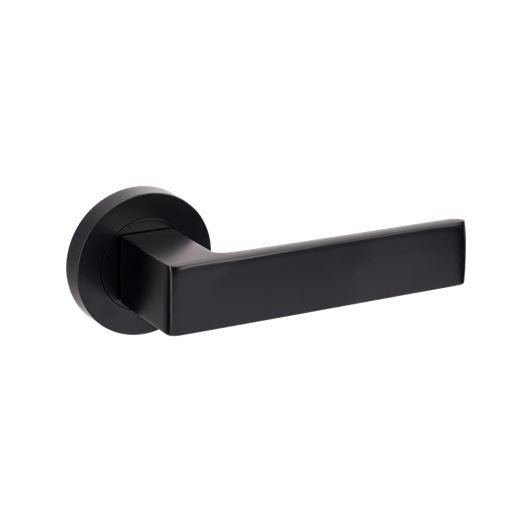 Boston Handle By Zanda - Matt Black - Entry - Point - 10080.BLK - Zanda