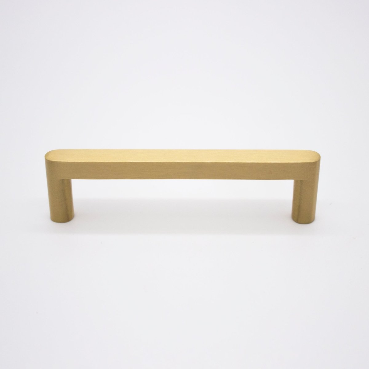 Brushed Brass Straight Profile Cabinet Pull - Clio - Manovella - Entry - Point - CABCLI105BB - Manovella