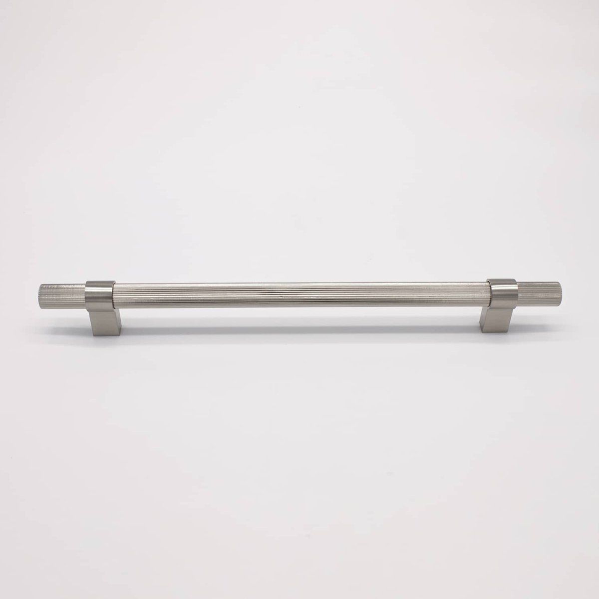 Brushed Nickel Fluted Pull - Cassandra - Manovella - Entry - Point - CABCAS230BN - Manovella