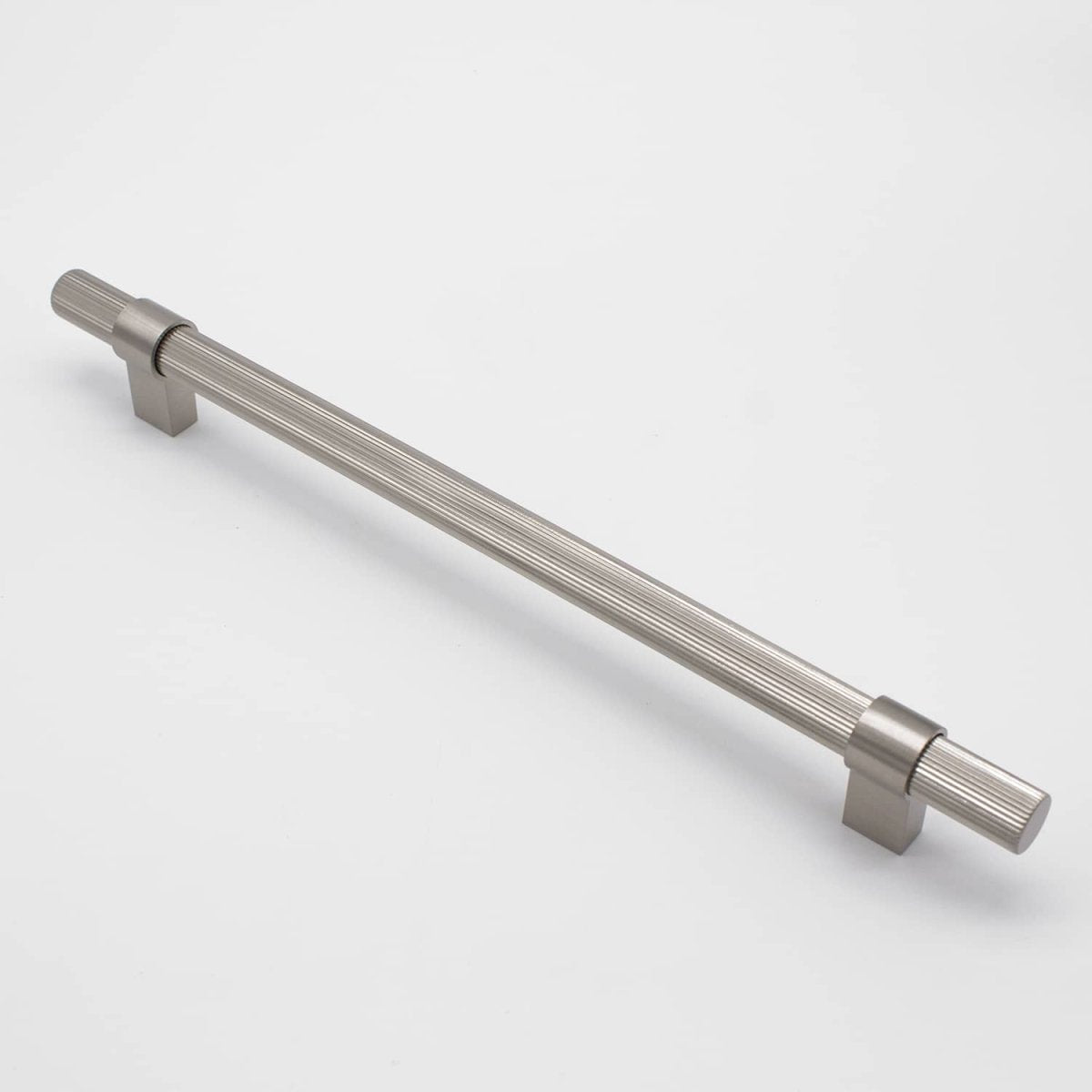 Brushed Nickel Fluted Pull - Cassandra - Manovella - Entry - Point - CABCAS290BN - Manovella