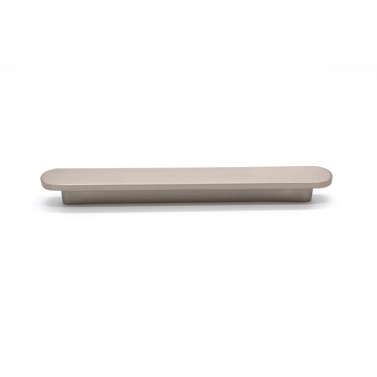 Brushed Nickel Oval Profile Cabinet Pull - Imogen - Manovella - Entry - Point - CABIMO127BN - Manovella