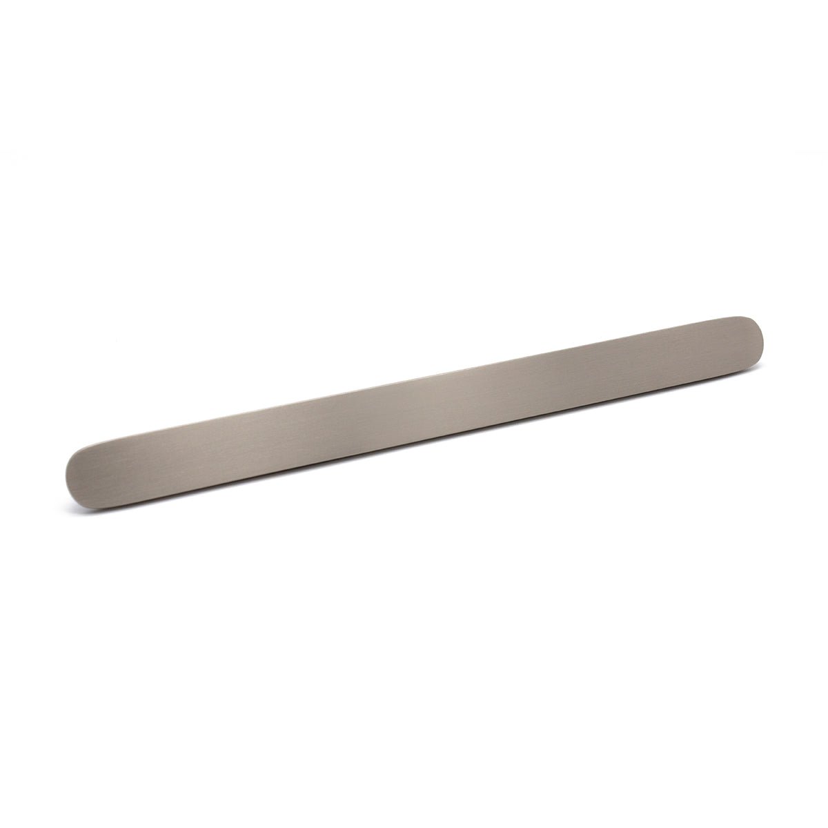 Brushed Nickel Oval Profile Cabinet Pull - Imogen - Manovella - Entry - Point - CABIMO220BN - Manovella