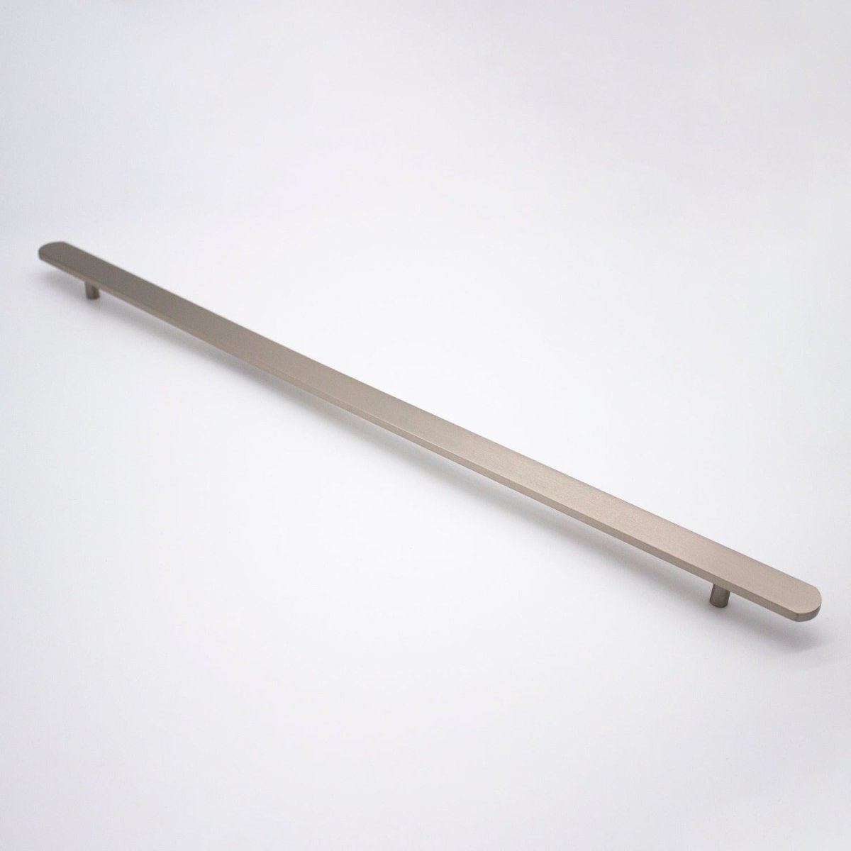 Brushed Nickel Oval Profile Cabinet Pull - Imogen - Manovella - Entry - Point - CABIMO500BN - Manovella