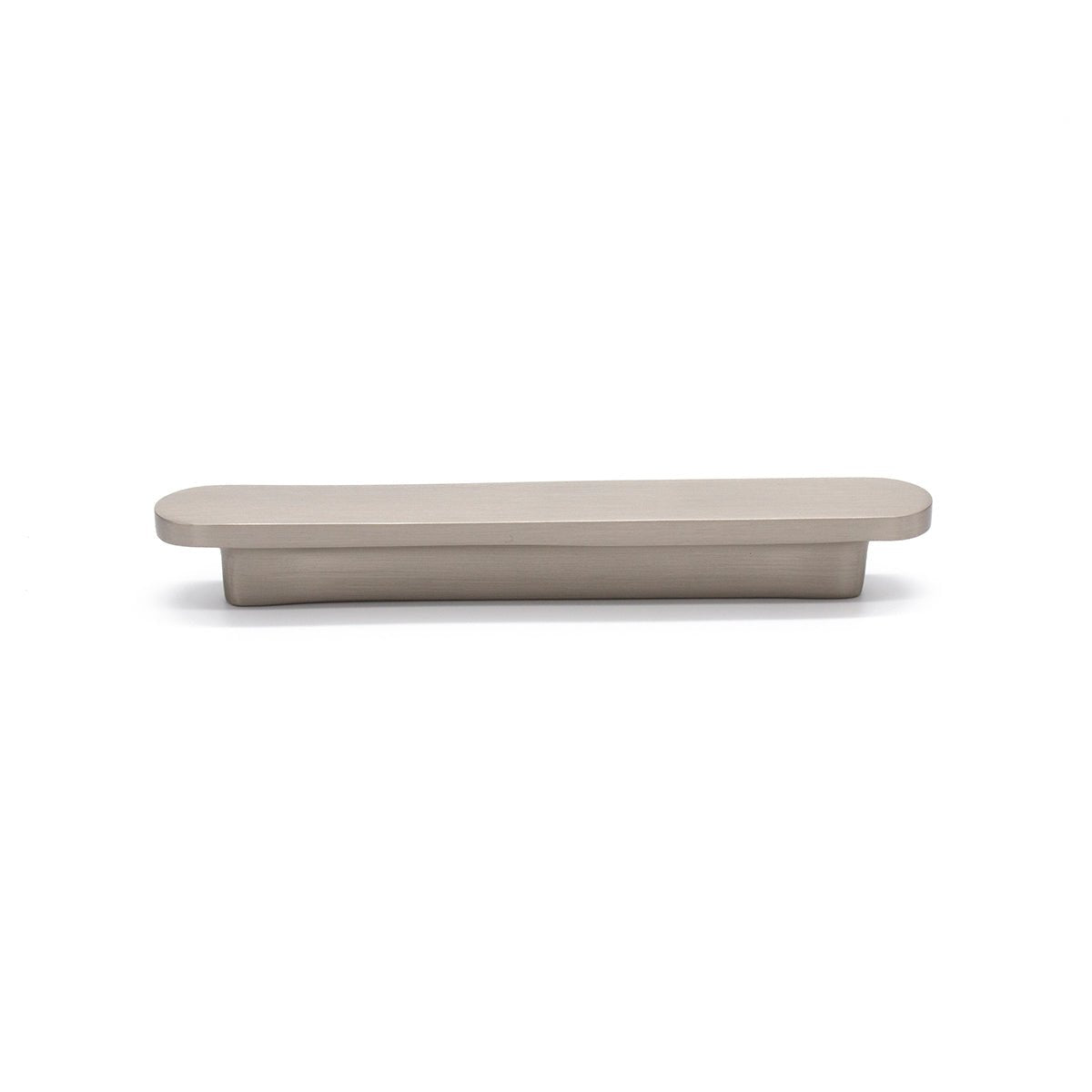 Brushed Nickel Oval Profile Cabinet Pull - Imogen - Manovella - Entry - Point - CABIMO500BN - Manovella