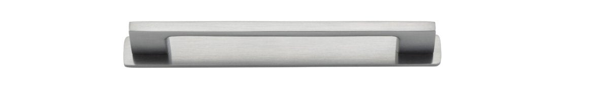 Cali Cabinet Pull + Backplate - Entry Point - Iver - Brushed Chrome - Cabinet Pulls