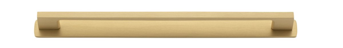 Cali Cabinet Pull + Backplate - Entry Point - Iver - Brushed Brass - Cabinet Pulls