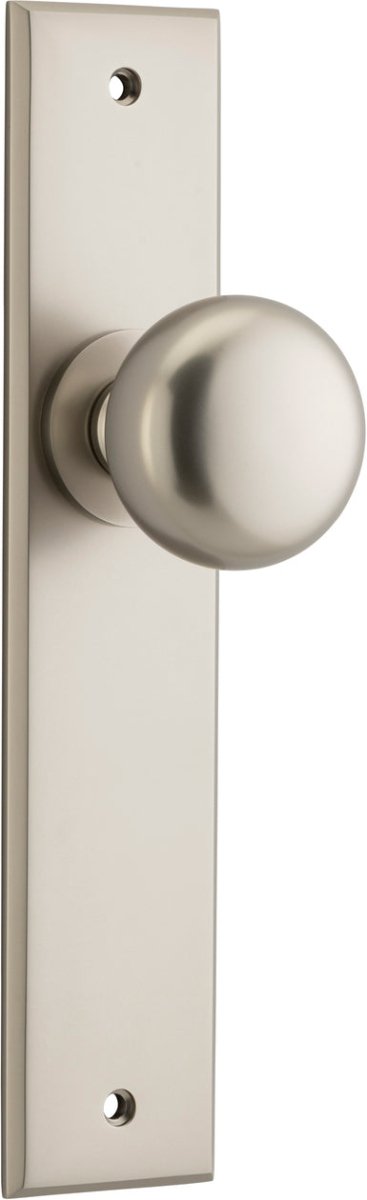 Cambridge Knob - Chamfered Backplate - Entry - Point - 10946 - Iver