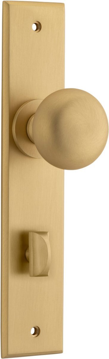 Cambridge Knob - Chamfered Backplate - Entry - Point - 15446P85 - Iver