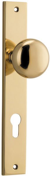 Cambridge Knob - Rectangular Backplate - Entry - Point - 10322E85 - Iver