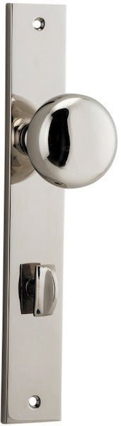 Cambridge Knob - Rectangular Backplate - Entry - Point - 11822P85 - Iver