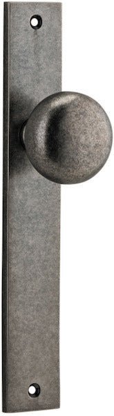 Cambridge Knob - Rectangular Backplate - Entry - Point - 13822 - Iver