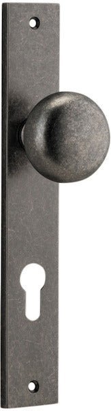 Cambridge Knob - Rectangular Backplate - Entry - Point - 13822E85 - Iver