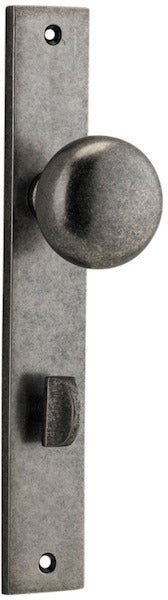 Cambridge Knob - Rectangular Backplate - Entry - Point - 13822P85 - Iver