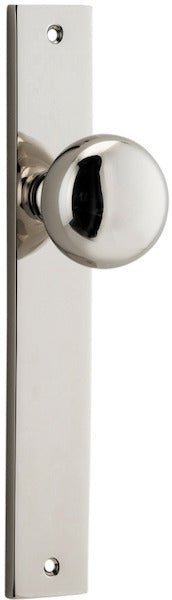 Cambridge Knob - Rectangular Backplate - Entry - Point - 14322 - Iver