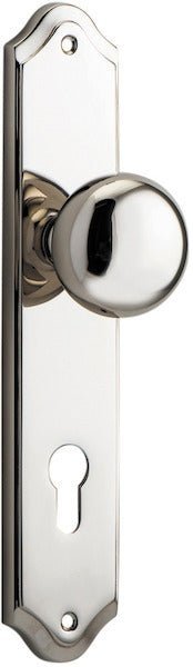 Cambridge Knob - Shouldered Backplate - Entry - Point - 14328E85 - Iver