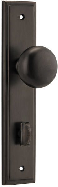 Cambridge Knob - Stepped Backplate - Entry - Point - 10840P85 - Iver