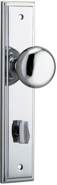 Cambridge Knob - Stepped Backplate - Entry - Point - 11840P85 - Iver