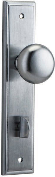 Cambridge Knob - Stepped Backplate - Entry - Point - 12340P85 - Iver