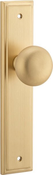 Cambridge Knob - Stepped Backplate - Entry - Point - 15340 - Iver