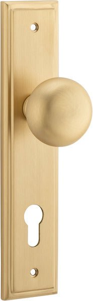 Cambridge Knob - Stepped Backplate - Entry - Point - 15340E85 - Iver