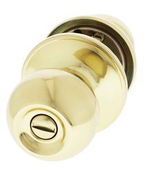 Carbine Aintree Polished Brass Knobsets - Entry - Point - SS9130 - Carbine