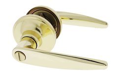 Carbine Kingston SL7000 Residential Leverset - Polished Brass - Entry - Point - SL7130 - Carbine