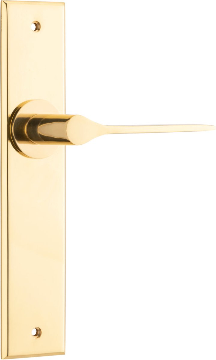 Como Lever - Chamfered Backplate - Entry - Point - 10258 - Iver